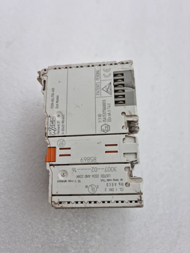 For Parts Wago 750-319 Coupler With 750-554 Analog Output & 750-600 End Module